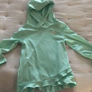 Adidas Kids Mint Green Hoodie